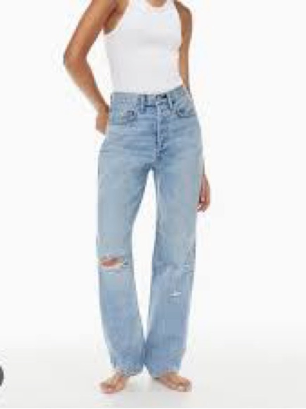 Light Wash Men’s Jeans - Classic Straight Fit